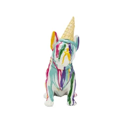 KARE Design Déco Chien Glace Blanc ^ Déco