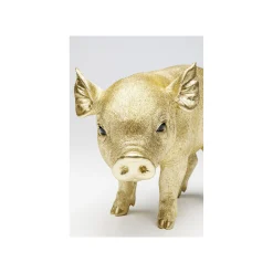 KARE Design Déco Cochon Doré ^ Déco