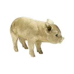 KARE Design Déco Cochon Doré ^ Déco