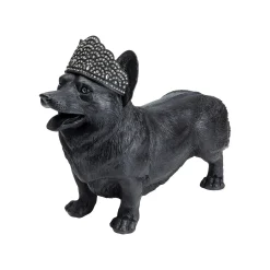 KARE Design Déco Corgi Royal Noir ^ Déco