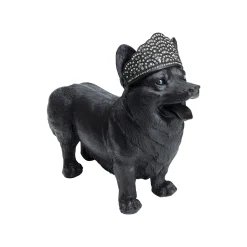 KARE Design Déco Corgi Royal Noir ^ Déco
