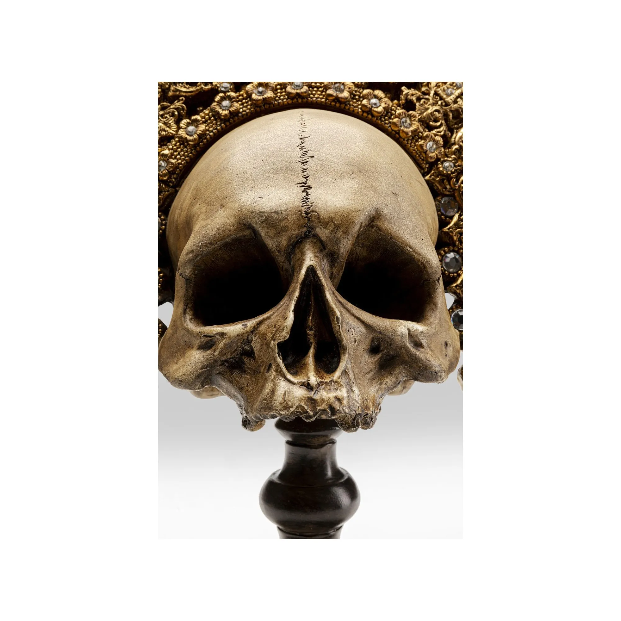 KARE Design Déco Crâne Couronne ^ Déco