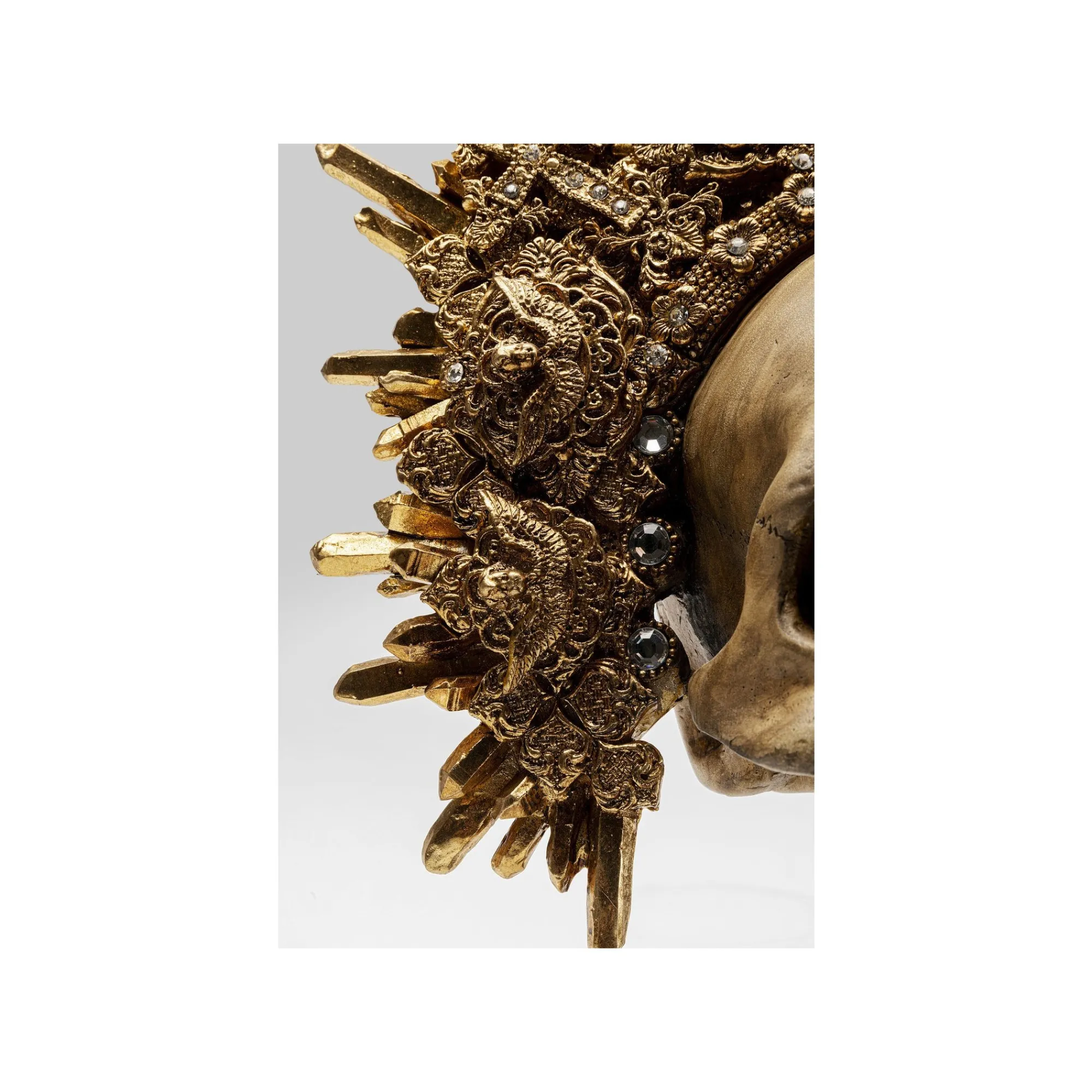 KARE Design Déco Crâne Couronne ^ Déco