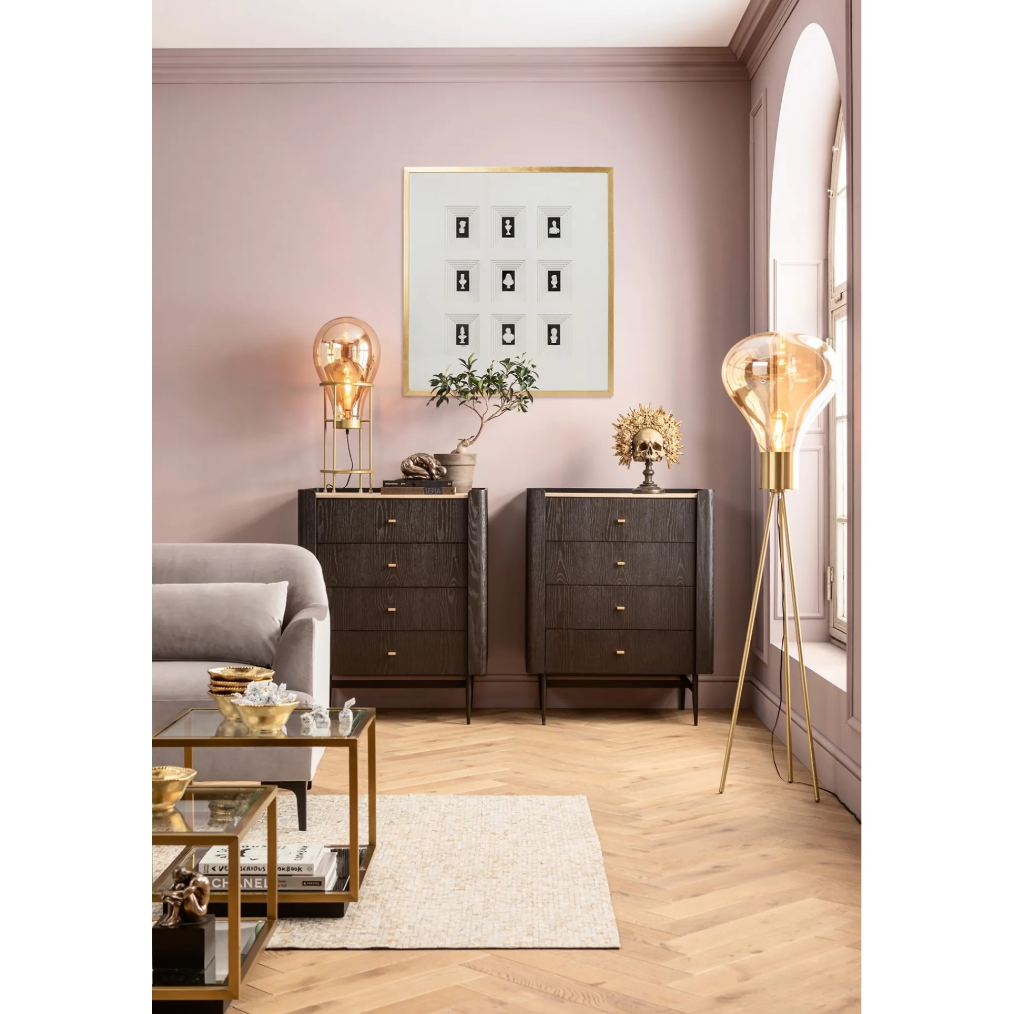 KARE Design Déco Crâne Couronne ^ Déco