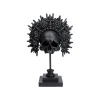 KARE Design Déco Crâne Couronne Noir ^ Déco