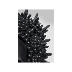 KARE Design Déco Crâne Couronne Noir ^ Déco