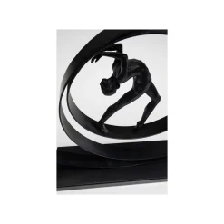 KARE Design Déco Danseuse Anneaux Noir 50cm ^ Déco
