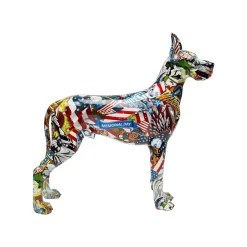 KARE Design Déco Dogue Allemand Graffiti ^ Déco