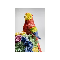 KARE Design Déco Femme Fleurs Perroquet 50cm ^ Déco