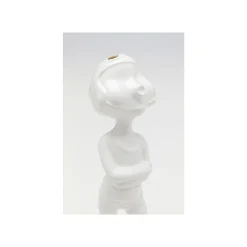 KARE Design Déco Fille Blanche Balle Dorée ^ Déco