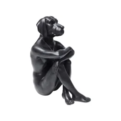 KARE Design Déco Gangster Chien Noir ^ Déco