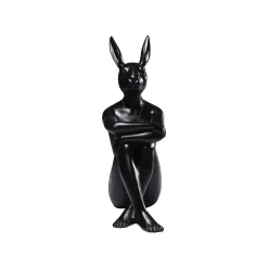 KARE Design Déco Gangster Lapin Noir ^ Déco