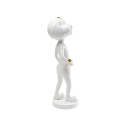 KARE Design Déco Garçon Blanc Balle Dorée ^ Déco