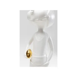 KARE Design Déco Garçon Blanc Balle Dorée ^ Déco