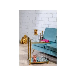 KARE Design Déco Gorille 39cm Doré ^ Déco