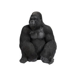 KARE Design Déco Gorille XL 76cm Noir ^ Déco