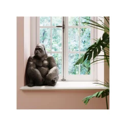 KARE Design Déco Gorille XL 76cm Noir ^ Déco