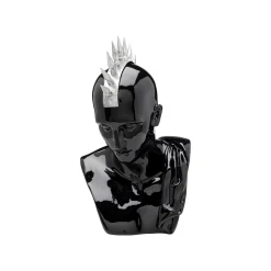 KARE Design Déco Homme Punk Noir ^ Déco