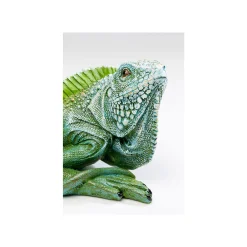 KARE Design Déco Iguane Vert 21cm ^ Déco