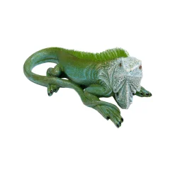 KARE Design Déco Iguane Vert 21cm ^ Déco