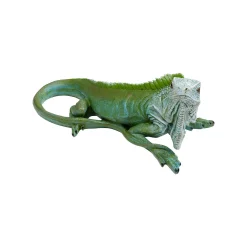 KARE Design Déco Iguane Vert 35cm ^ Déco