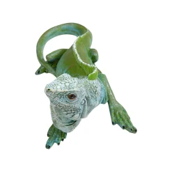 KARE Design Déco Iguane Vert 35cm ^ Déco