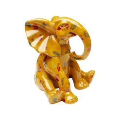 KARE Design Déco éléphant Jaune ^ Déco