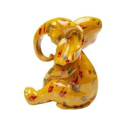 KARE Design Déco éléphant Jaune ^ Déco