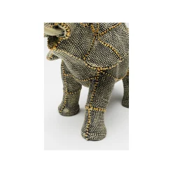 KARE Design Déco éléphant Perles 24cm ^ Déco
