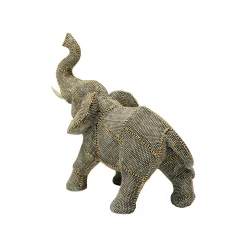 KARE Design Déco éléphant Perles 24cm ^ Déco