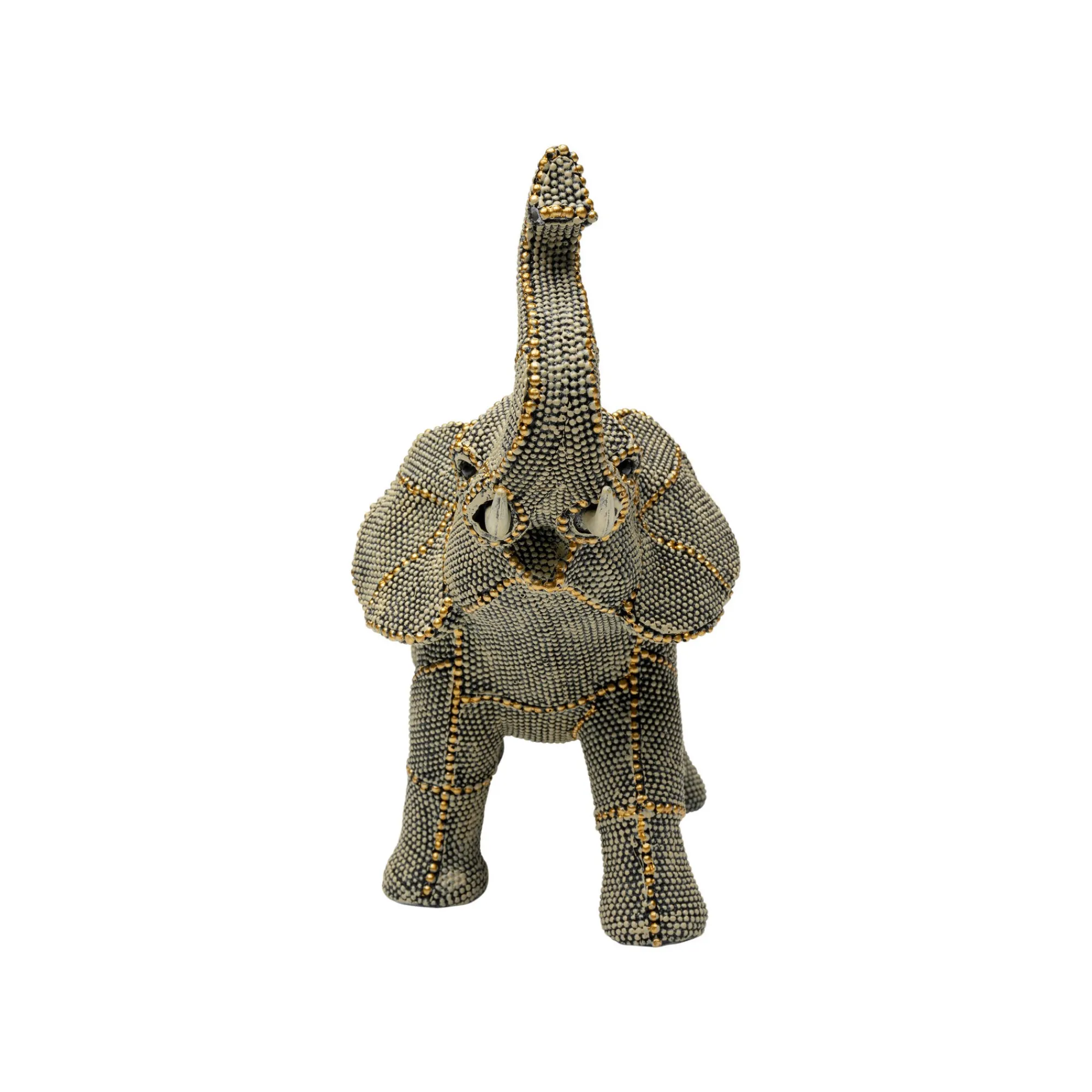 KARE Design Déco éléphant Perles 24cm ^ Déco
