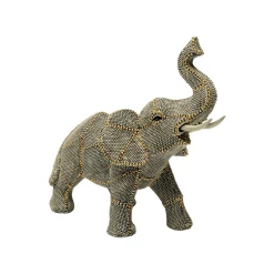 KARE Design Déco éléphant Perles 24cm ^ Déco