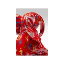 KARE Design Déco éléphant Rouge ^ Déco