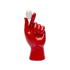 KARE Design Déco Main Rouge Cœur Blanc ^ Déco