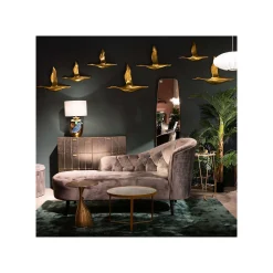 KARE Design Déco Murale Canards Dorés Set De 3 ^ Déco Murale