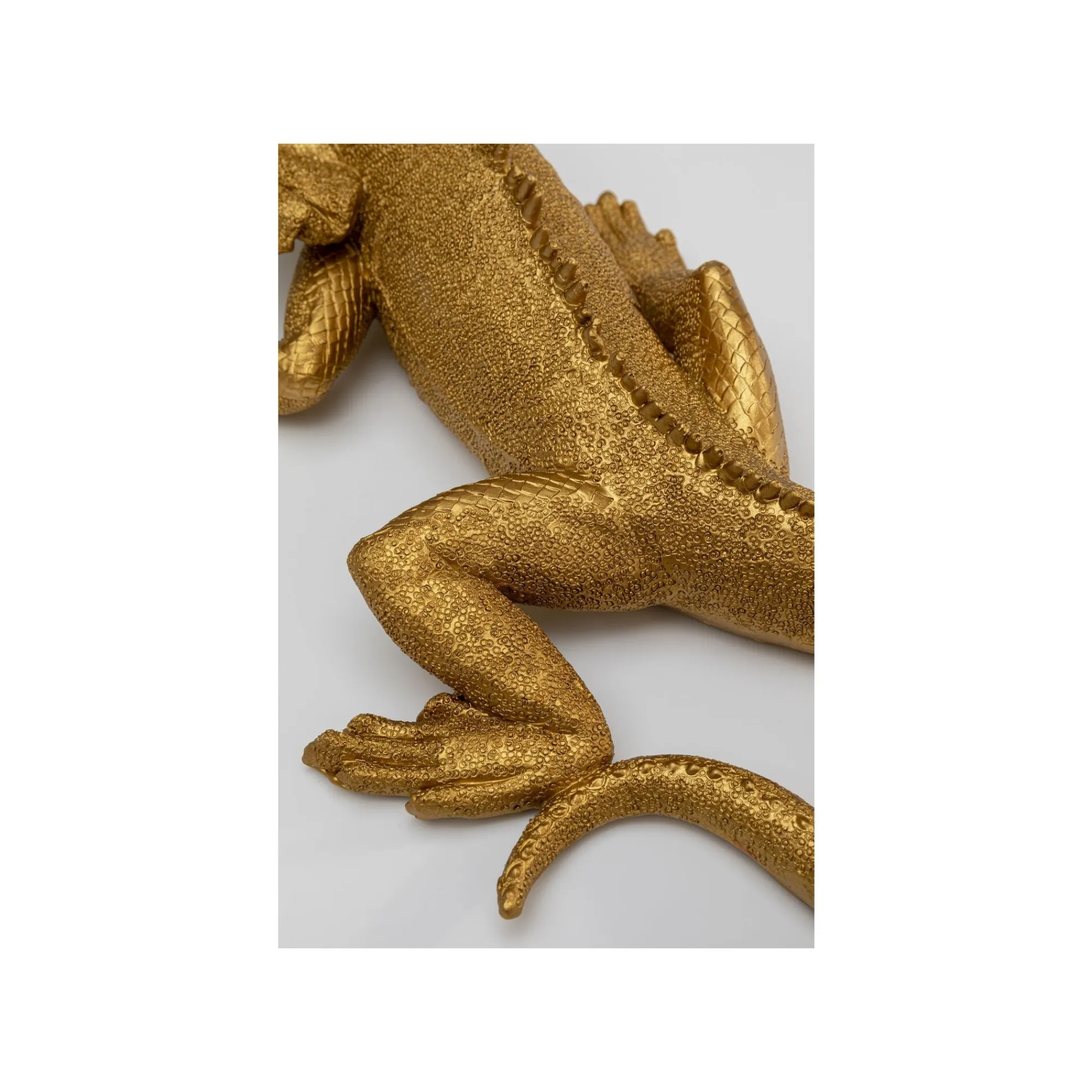 KARE Design Déco Murale Iguane Doré 40x17cm ^ Déco Murale