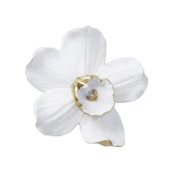 KARE Design Déco Murale Orchidée Blanche 25cm ^ Déco Murale