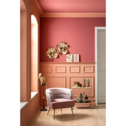 KARE Design Déco Murale Orchidée Dorée 44cm ^ Déco Murale