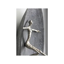 KARE Design Déco Murale Umano 60cm Argentée ^ Déco Murale