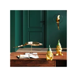 KARE Design Déco Nain Doré Assis ^ Déco