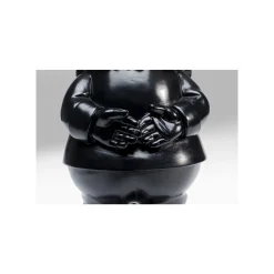 KARE Design Déco Nain Noir Fleurs Debout 30cm ^ Déco