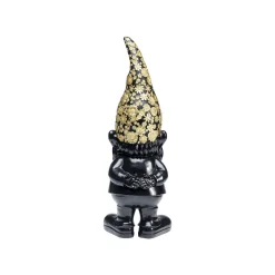 KARE Design Déco Nain Noir Fleurs Debout 61cm ^ Déco