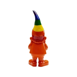 KARE Design Déco Nain Orange Arc-en-ciel 46cm ^ Déco