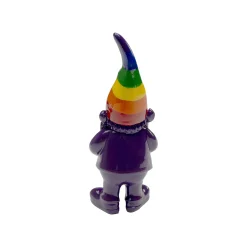 KARE Design Déco Nain Violet Arc-en-ciel 11cm ^ Déco