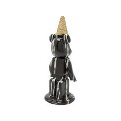 KARE Design Déco Ours Glace Noir ^ Déco