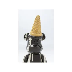 KARE Design Déco Ours Glace Noir ^ Déco