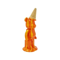 KARE Design Déco Ours Glace Orange ^ Déco