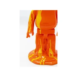 KARE Design Déco Ours Glace Orange ^ Déco