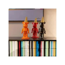 KARE Design Déco Ours Glace Rouge ^ Déco