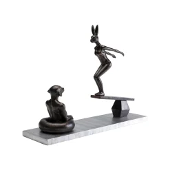 KARE Design Déco Piscine Chien Et Lapin ^ Déco